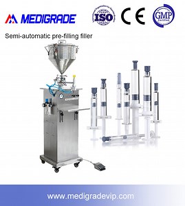 [Hot Item] Semi-Automatic Pre-Fillable Glass Syringes Vacuum Filling and Closing Machine