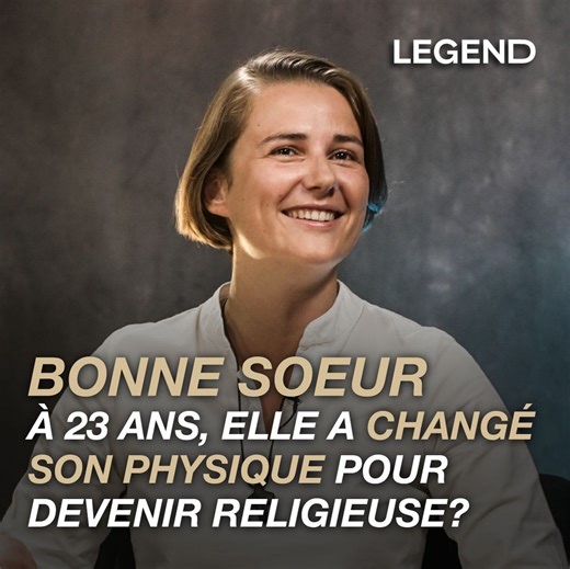 234K views · 1.6K reactions | Bonne sœur, a-t-elle du changer son physique pour devenir religieuse? ⬆️ L'émission complète est disponible sur la chaîne youtube de LEGEND ainsi qu'en podcast sur toutes les plateformes  | Guillaume Pley | Facebook