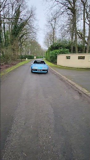 Alpine A310 V6 - 1er tours de roue... sans pare-brise