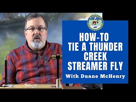 How to tie the Thunder Creek streamer fly