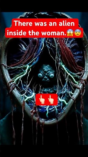 Something Inside Her Finally Breaks Out… 😱👽#alien #horror #scary #scifi