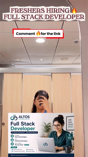 1. Full Stack Developer Hiring 2026 🔥 Freshers Can Apply | Apply Before May 2