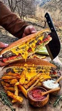 Have you ever eaten the royal cheese burger with this sweetness