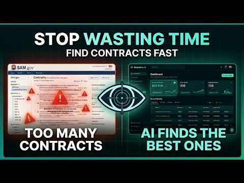 How to Find & Analyze Government Contracts with AI (ReconBids Demo)