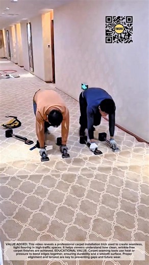 How Pros Seam Carpet Perfectly in Minutes #9work