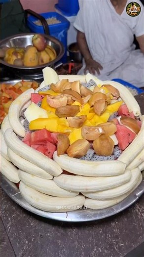 Best Mix Fruit Juice of India (Agra)🇮🇳🥵 5 Minute mai 100 Glass khatam😍#ytshorts #foodies #agra