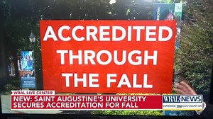 Saint Augustine’s University secures accreditation for fall