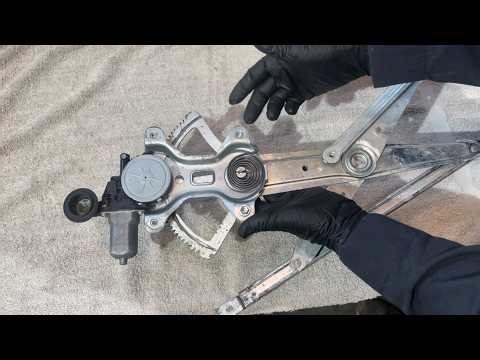 2007-2013 Toyota Tundra Front Window Motor Regulator Removal, Testing And Installation Instructions