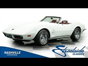 1973 Chevrolet Corvette 454 Convertible 5067-NSH for sale | Charlotte, Atlanta, Dallas, Tampa, ...