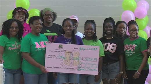 AKA Sorority awards scholarships to students