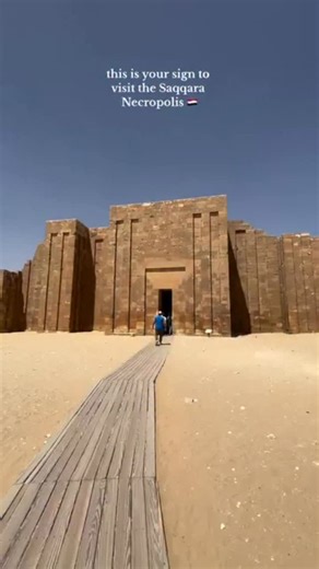 3.7K views · 88 reactions | Saqqara ️ Home of the world’s first pyramid! The Step Pyramid of Djoser marks the beginning of Egypt’s pyramid era ✨. A must-see for history lovers! ️ Dm us to Arrange your Tours in Egypt!✈️ Book Now: @Tourssinegypt :travelwithnikoletta #Saqqara #StepPyramid #AncientEgypt #VisitEgypt#guide#cairo#luxor#egyot#cairo | Tours In Egypt | Facebook