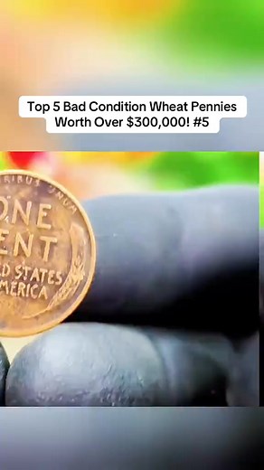 Top 5 Bad Condition Wheat Pennies Worth Over $300,000! #5 #condition #pennies #bad #worth | OLD COINS