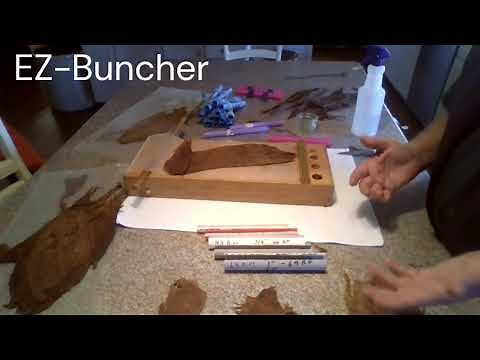 ROLL YOUR OWN CIGARS AT HOME BUNCHING CIGARS A NEW WAY WITH EZ-BUNCHER