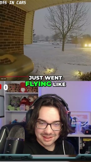 Crazy POV Accident: Mailbox Flies 40 Feet! #shorts