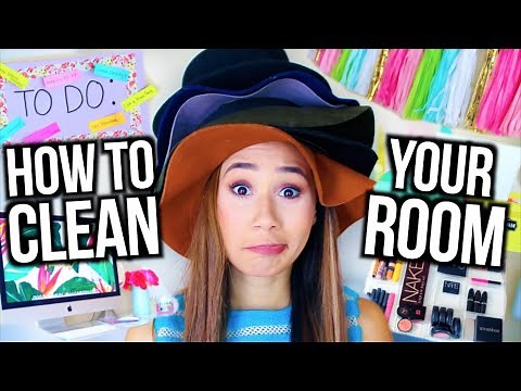 How To Clean Your Room! + DIY Room Decor and Organization! | MyLifeAsEva