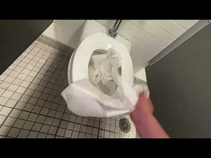 Book store men’s restroom