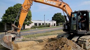 4.5K views · 158 reactions | The CX145D SR provides power and versatility for Pennsylvania contractor B.R. Kreider & Son, Inc. — achieving the performance of a conventional excavator in a tight footprint that can go almost anywhere. Learn more about the CX145D SR: https://www.casece.com/northamerica/en-us/products/excavators/full-size-excavators/models/cx145d-sr | CASE Construction Equipment | Facebook