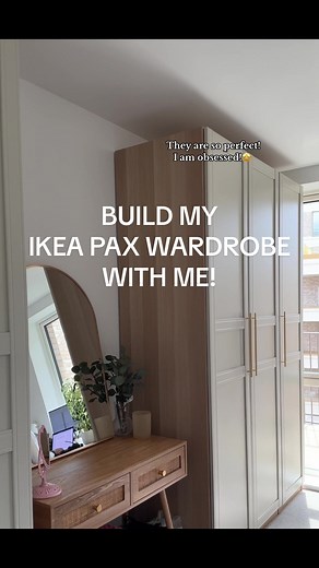 Upgrade Your Wardrobe with Stylish Grey-Beige Doors!