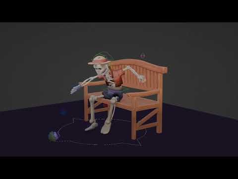 Fable Hospital – Cinematic Raw Animation | Skeleton Animation Close-Up