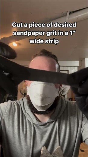 This is one of my staple tools for sanding the inside of rings