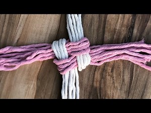 I make many and sell all of them | a bell-making idea with macrame cord