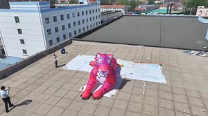 Super cool #inflatable #tiger We can make custom colors and logo printing if you need. | Yantai Hello Inflatable Co.,Ltd | Facebook