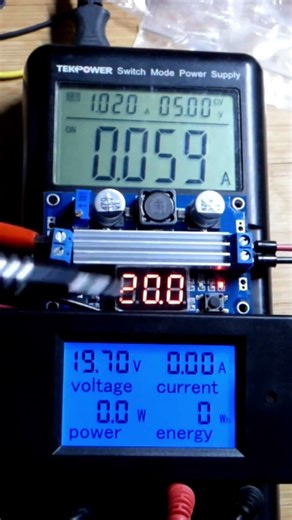 My Prototype Power Consumption Display For Boost Converter Module