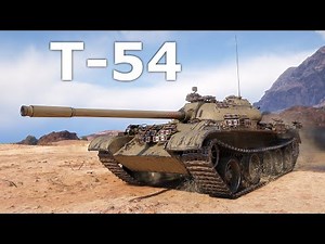 World of Tanks T-54 - Classic Soviet Medium Tank Gameplay!