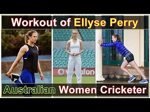 Workout of Ellyse Perry in GYM || Australian Women Cricketer || Lifestyle of Ellyse Perry