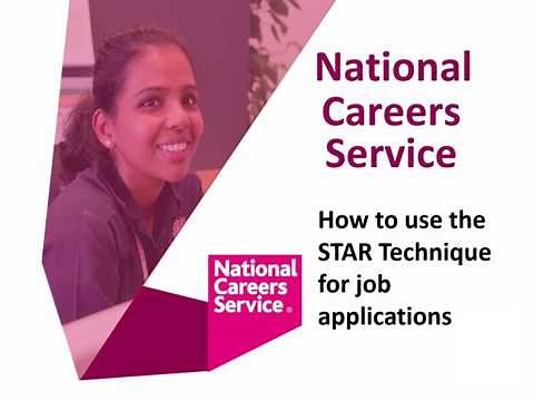 How to Use the STAR Technique - National Careers Service London Webinar