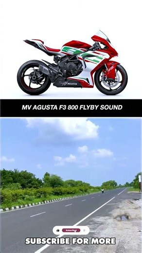 MV AGUSTA F3 800 | FLYBY SOUND 😍🙀