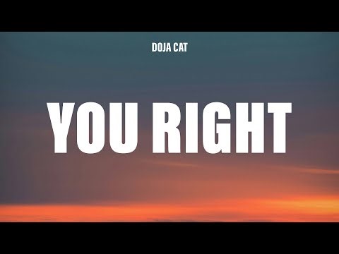 Doja Cat, The Weeknd - You Right (Lyrics)