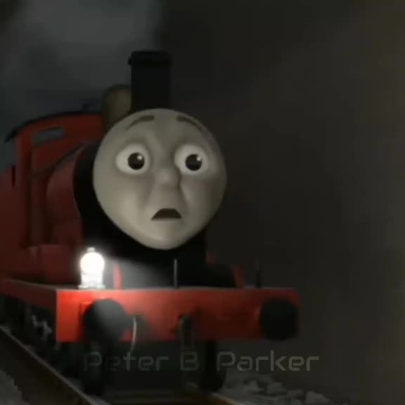 Escenas memorables de James en Thomas y sus amigos