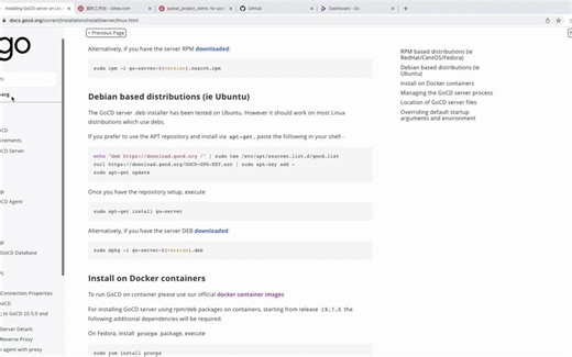 gocd持续集成工具简介