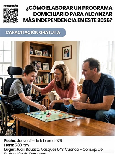 Capacitación Gratuita: Programa Domiciliario para Autonomía