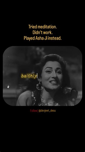 Debjit Biswas on Instagram: "There was a charm in old Bollywood songs where grace, playfulness, and romance flowed effortlessly — and “Aaiye Meherbaan” captures that golden-era magic perfectly. Asha Bhosle’s velvet-smooth voice, the 1960s retro Bollywood vibe, and O. P. Nayyar’s timeless composition remind us how classic Hindi songs made flirtation feel classy and joyful. This is the era where melodies had personality, lyrics had elegance, and music felt alive — a true evergreen gem that still f