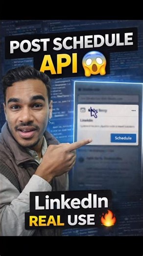 Day 70/100 Internship 🚀 | LinkedIn Post Schedule API REAL Use 😱