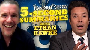 170K views · 1.3K reactions | Jimmy & Ethan Hawke are on a roll in 5 Second Summaries! | The Tonight Show Starring Jimmy Fallon | Facebook