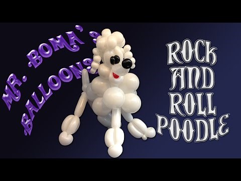 Poodle Balloon Animal Tutorial (Balloon Twisting and Modeling #35 )