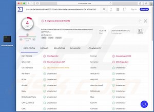 WizardUpdate Adware (Mac)