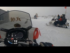 Snowmobiling in China
