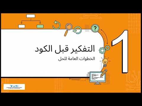 حل المشكلات البرمجية | شرح الخوارزميات ومراحل حل المشكلة للمبتدئين