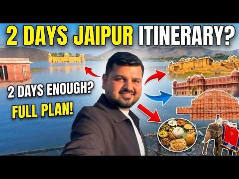 2 Days Jaipur Itinerary | Complete Travel Guide & Top Jaipur Attractions🇮🇳