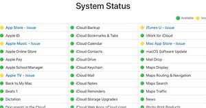 Apple says 'intermittent issues' with many cloud services, inc Apple Music, Apple TV, iTunes Store, App Store - 9to5Mac
