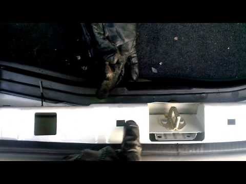 Mercedes W203 - Montaż czujników parkowania