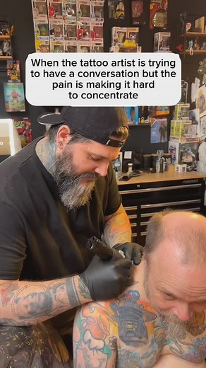 1.5K views · 223 reactions | Which tattoo of yours was the most painful to get?  #tattoopain #tattoomemes #tattootoronto | Gold Hollow inc | Facebook