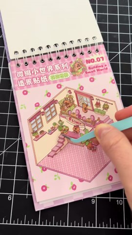 Create your own capybara-themed sticker book