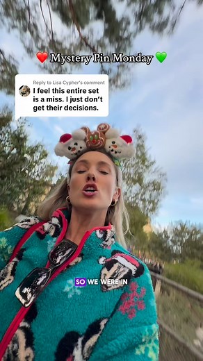 The latest mystery pin Monday in case you missed it on the clock app 🥰 holiday sets are here! #disney #disneyparks #disneyland #disneypins #mysterypins #mysterypinmonday | Megan Heneghan