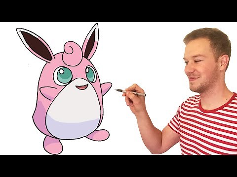 How to Draw Wigglytuff (Pokemon) Kids Art Lesson