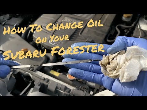 Subaru Forester XT Oil Change | 2015-2021